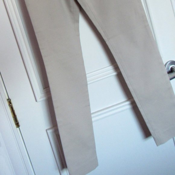 Club Monaco Women Pants, Beige,sz.4,Low Rise, Skinny Leg - Picture 7 of 7